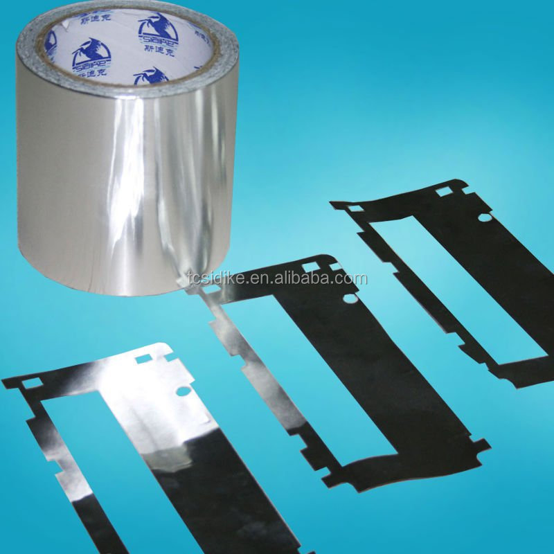 Fireproof aluminum foil tape, heat resistance self adhesive aluminum foil tape