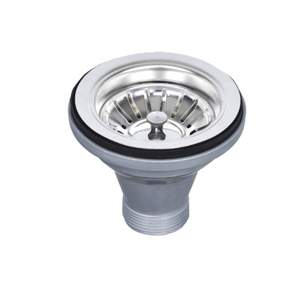 AH001 USA Standard Sink Strainer with 114mm diameter,Mesh Strainer Stainless Steel