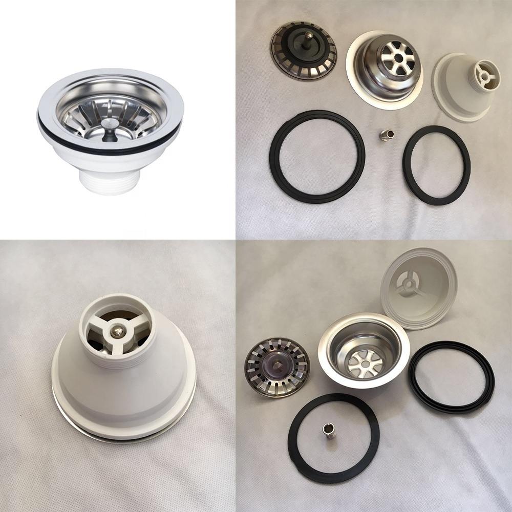 110mm Stainless Steel Kitchen Sink Drain Kit/Sink Plug Drain Strainer