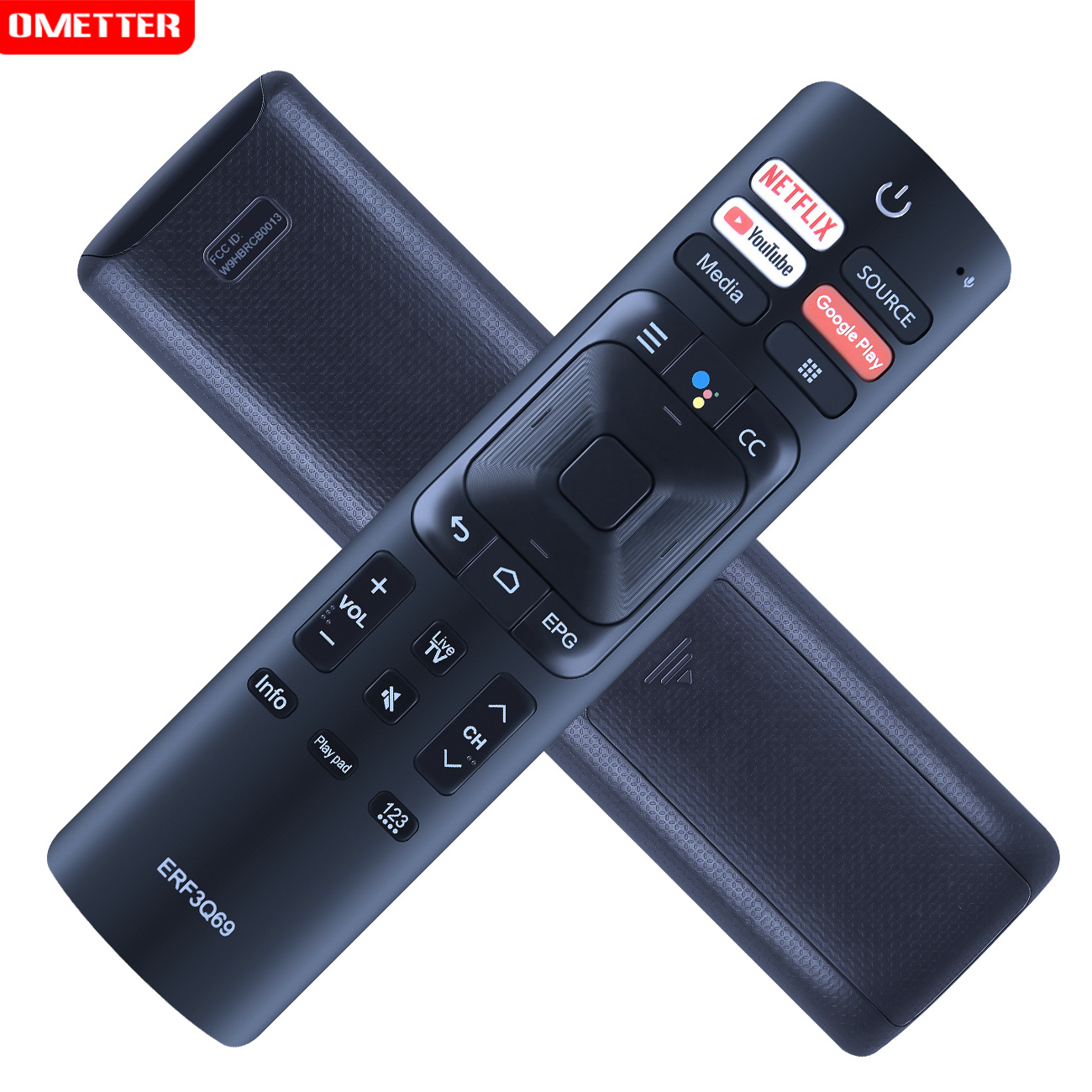 Voice Replacement TV Remote Control for Hisense Sharp ERF3Q69 Television