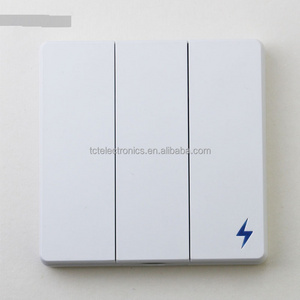 Wireless remote control switch without wiring for 220V household light 86 panel wall switch Wireless remote control switch