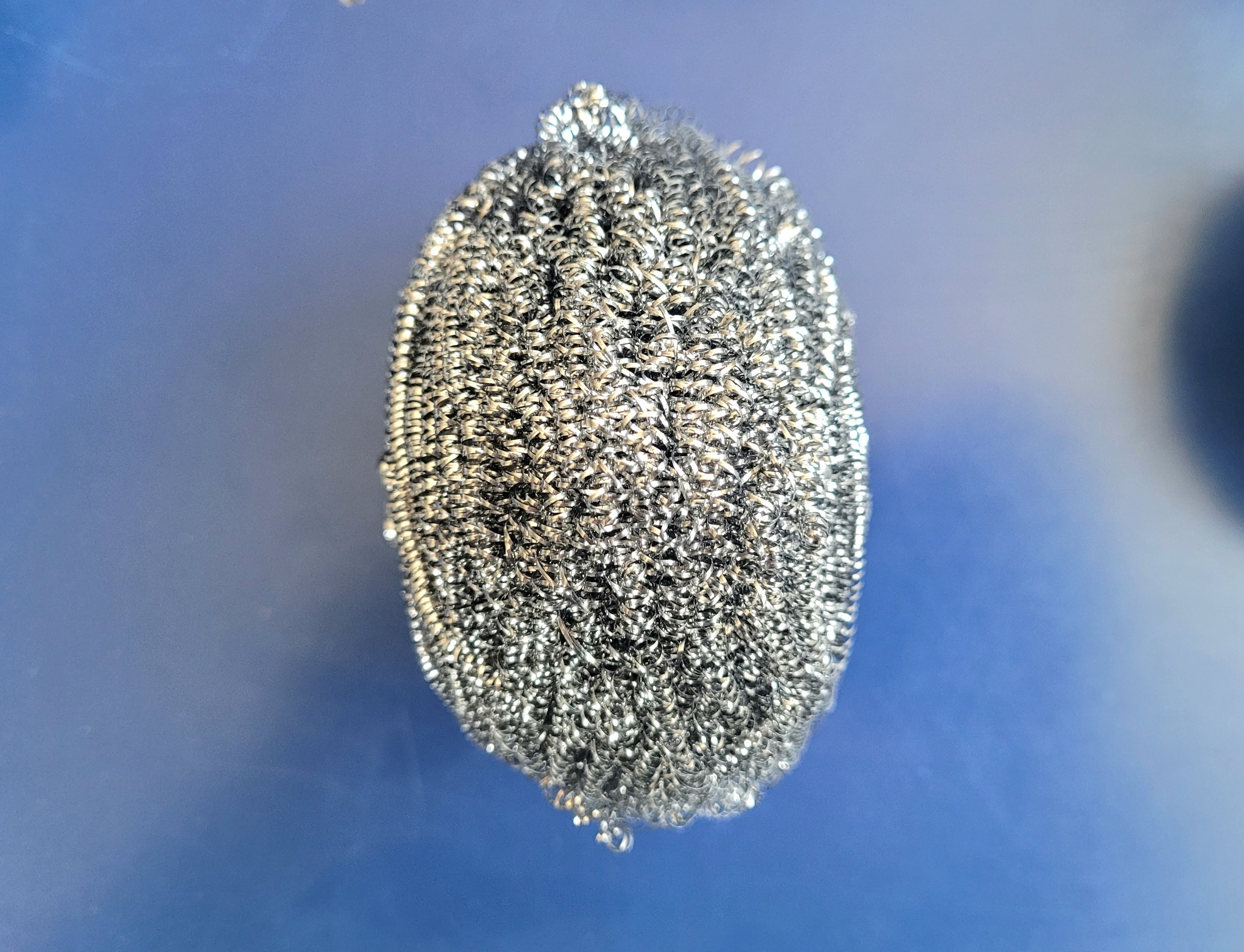 Factory Wholesale Stainless Steel Wire Scourer Kitchen Cleaning Scourer Steel Sponge