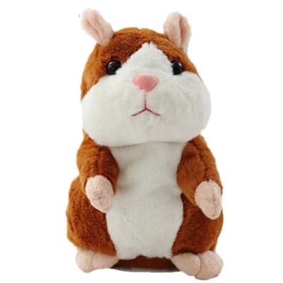 Voice Recording electric toys Talking Hamster Repeats Lovely Plush stuffed toys Talking Hamster Toys repeat talking mouse