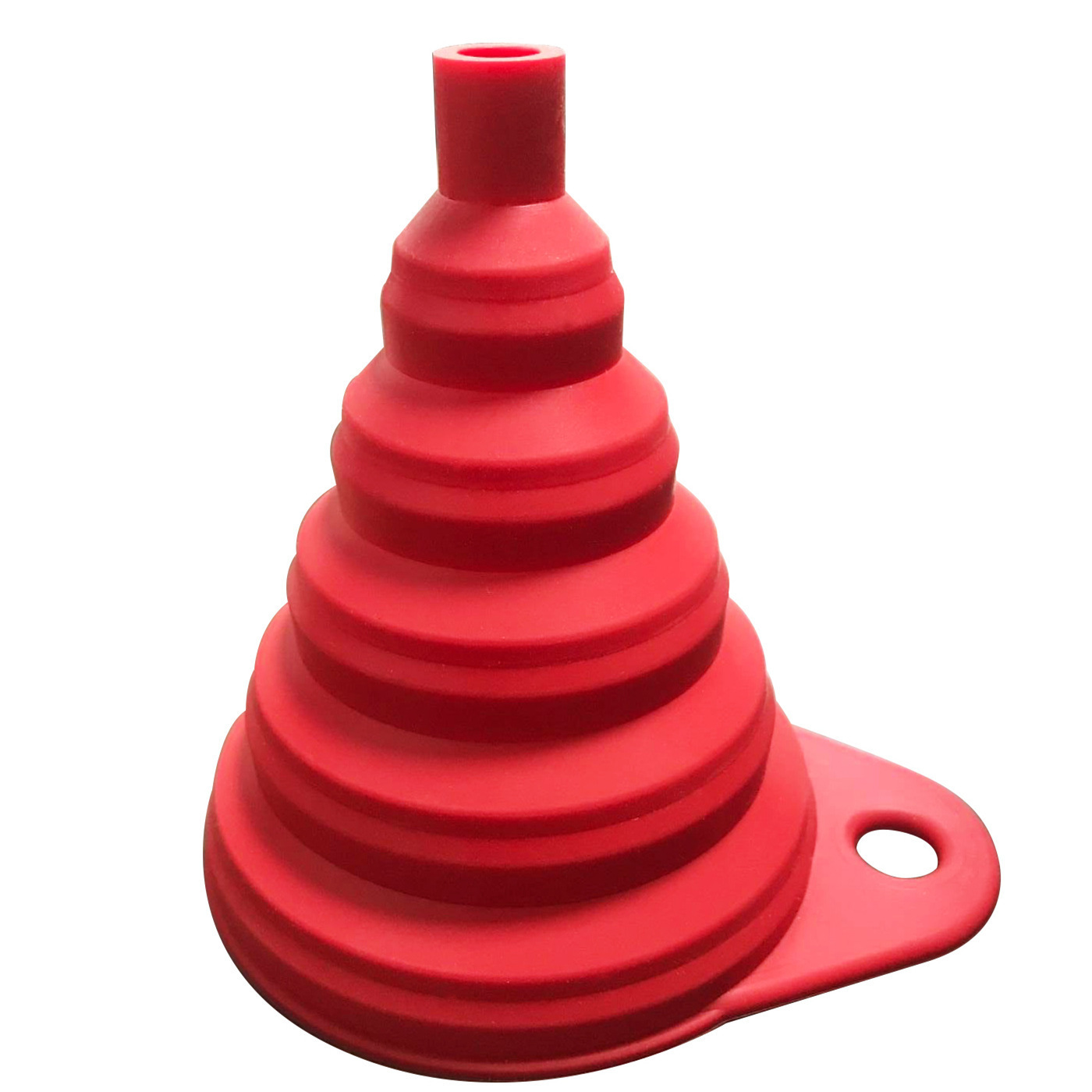 2014 New Silicone Folding Funnel Creative Household Items In The Middle Of The Funnel Collapsible Silicone Funnel