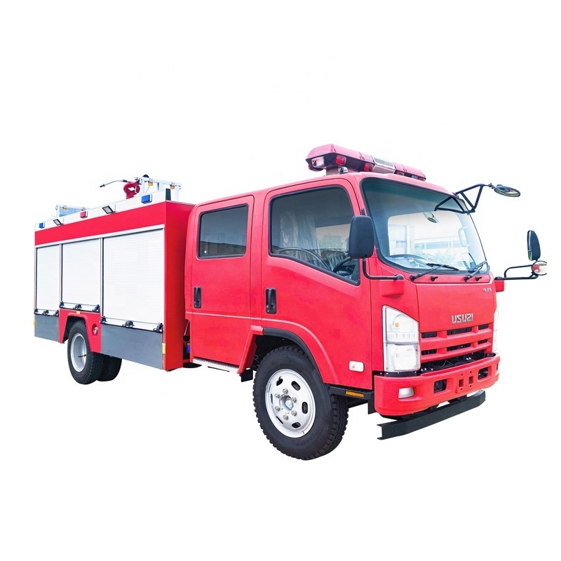 Best selling products china factory cheap price 4000 Liters water tank  ISUZU fire fighting engine truck for sale