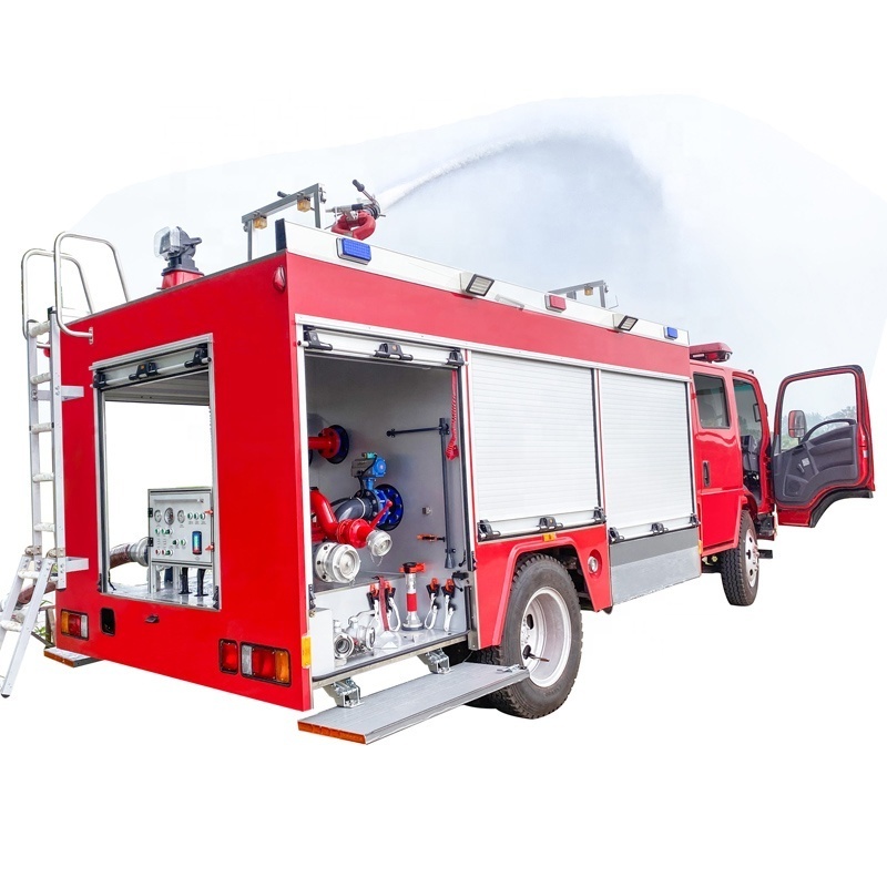 Best selling products china factory cheap price 4000 Liters water tank  ISUZU fire fighting engine truck for sale