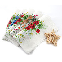 Wholesale Good Quality Cotton and Linen Dinner Table Napkin