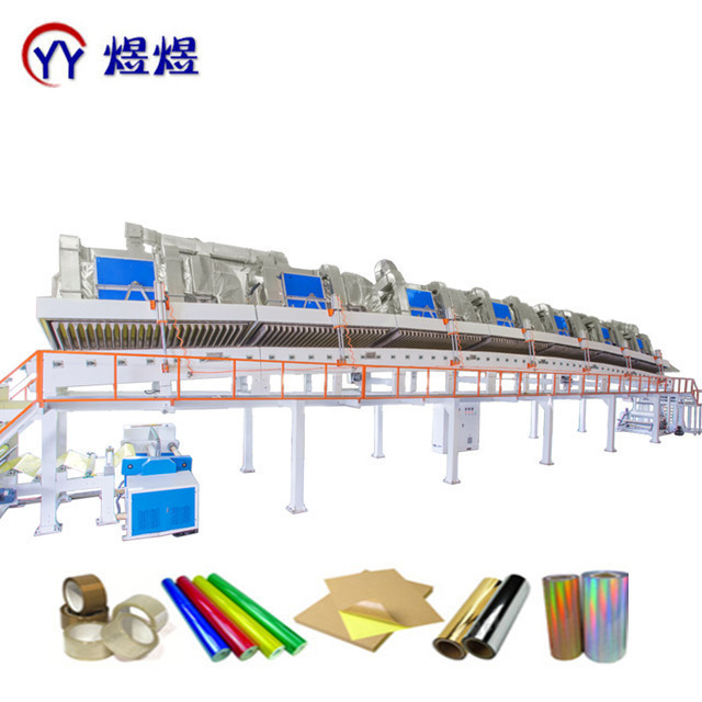 Bopp Jumbo Roll Adhesive Tape Coating Machine