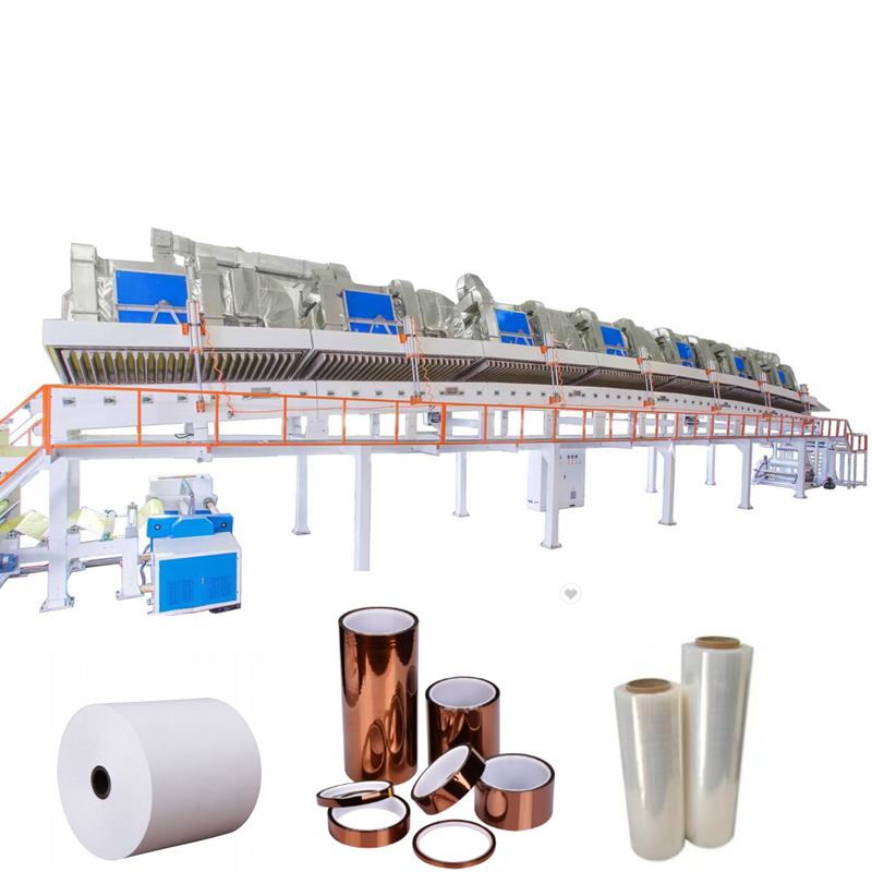 Bopp Jumbo Roll Adhesive Tape Coating Machine