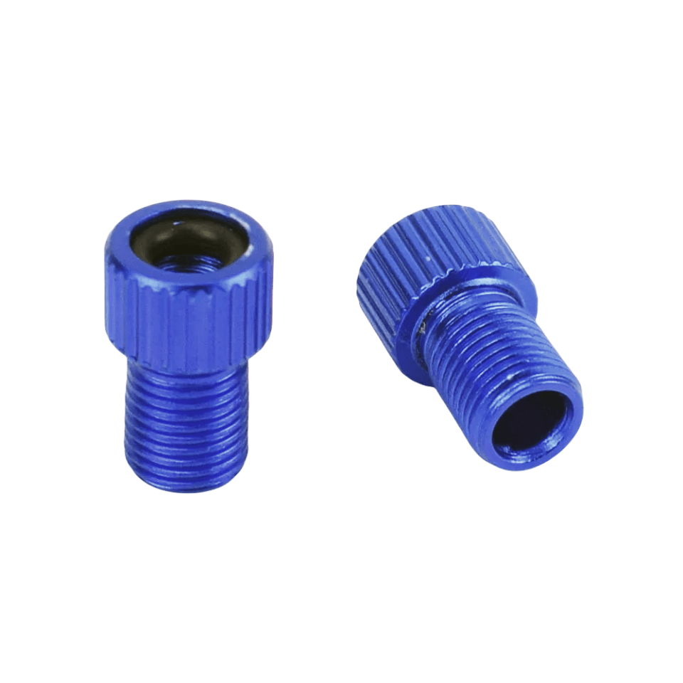 Custom Size Road Bicycle Valve Adapter Aluminum Tire Caps from Schrader to Car Presta/French for Cars and Bicycles