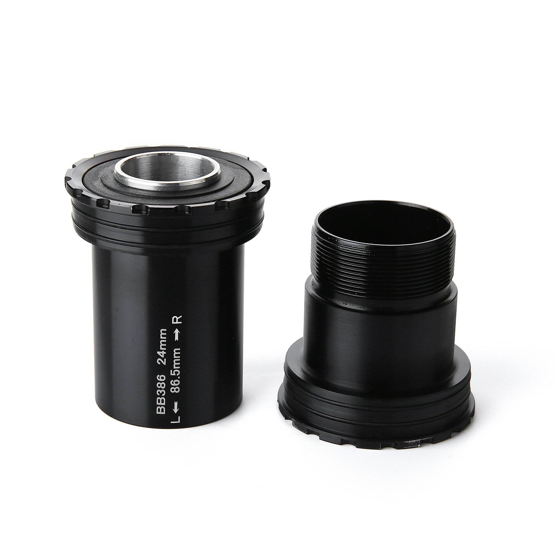 BB386 EVO bicycle BB bottom bracket threaded into the lock type bottom bracket suitable for SHIMANO