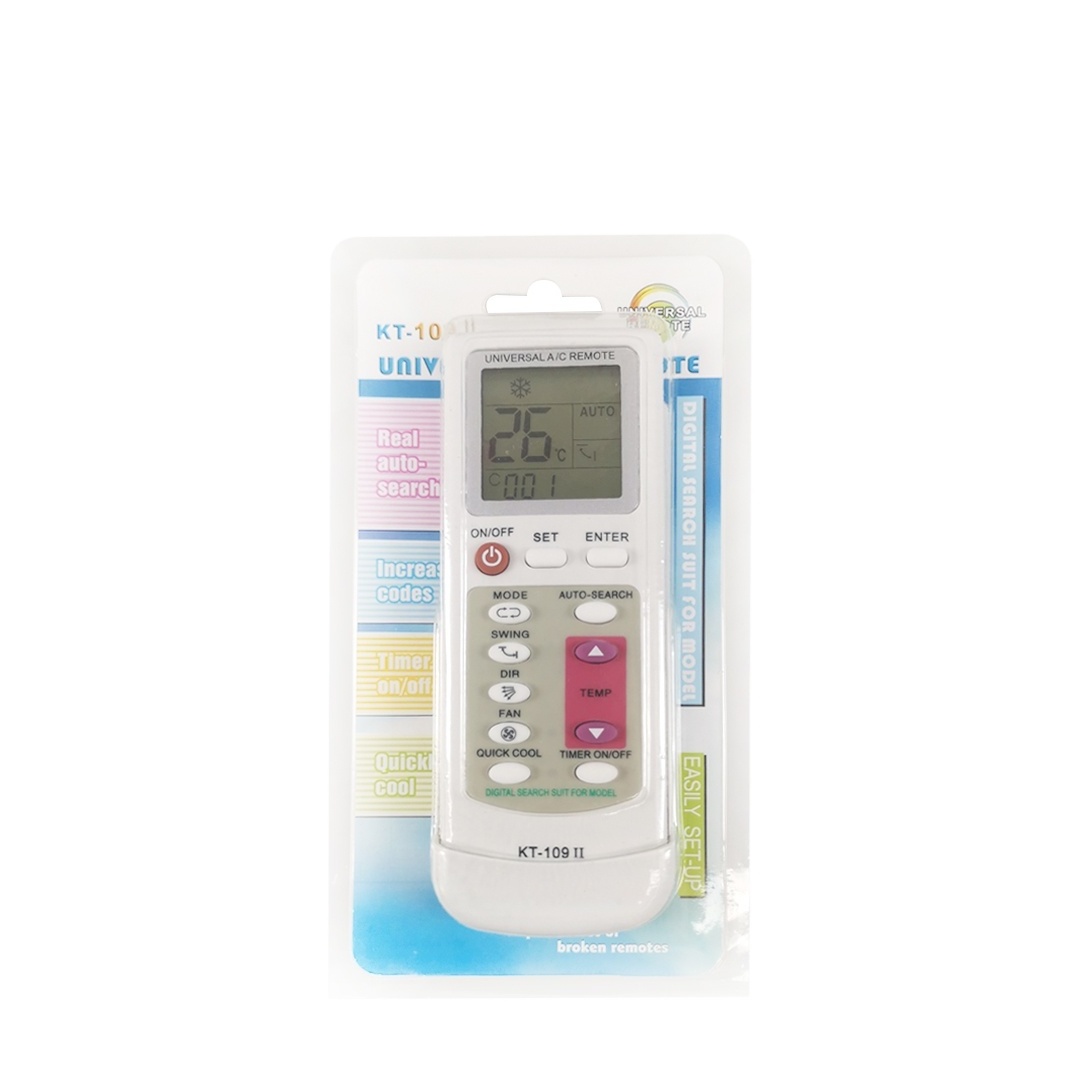 KT 109II  Universal air conditioner ac remote  control