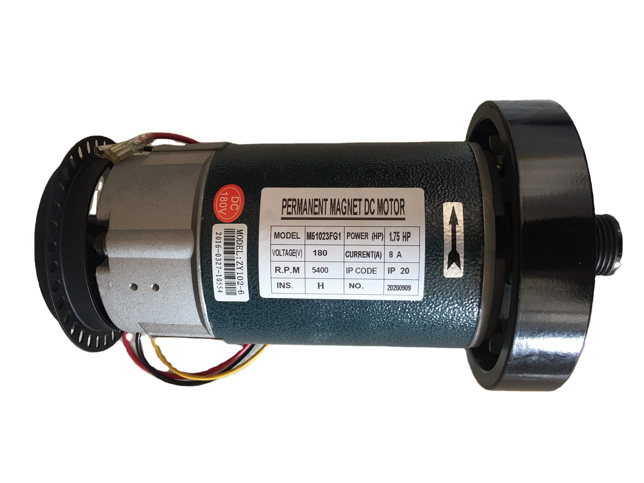 Customized dc motor for gym fitness 1.75hp electric treadmill motor price