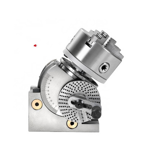 4INCH +100 THERR-CLAW CHUCK +TAILSTOCK  Milling machine indexing head BS simple indexing head 4 inch 5 inch 6 inch 8 inch