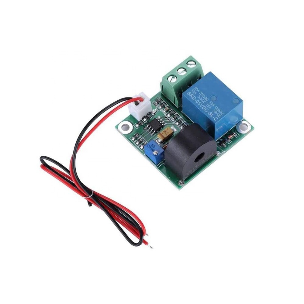 Taidacent 5V 12V 24V DC Over-Current Protection 5A Current Transducer Current Sensor Switch Current Sensing Relay Module