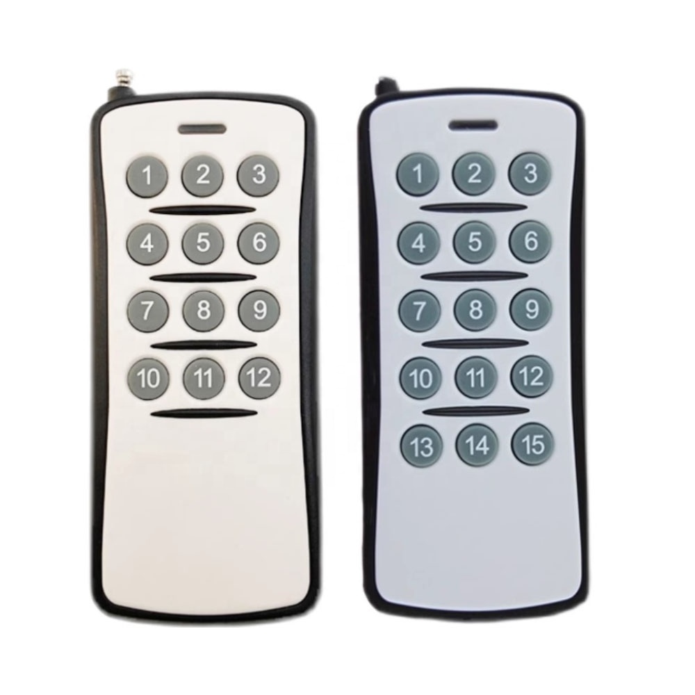 Taidacent 12/15/18 Key 315/433mhz Universal Wireless Remote Control Learning Code Remote Controller Button 433MHZ Transmitter