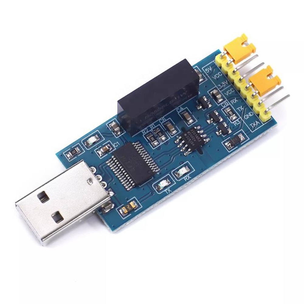 Taidacent USB to Serial Signal Isolator Adapter FT232RL USB to TTL Board FT232R USB  to TTL Uart 3.3V/5V Converter Board