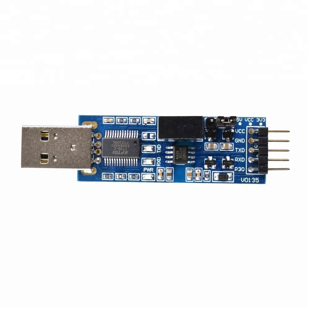 Taidacent Asynchronous  Synchronous 3-in-1 5V 3.3V Isolation Voltage Usb to Serial TTL Uart Driver Ftdi Ft232rl Module Breakout