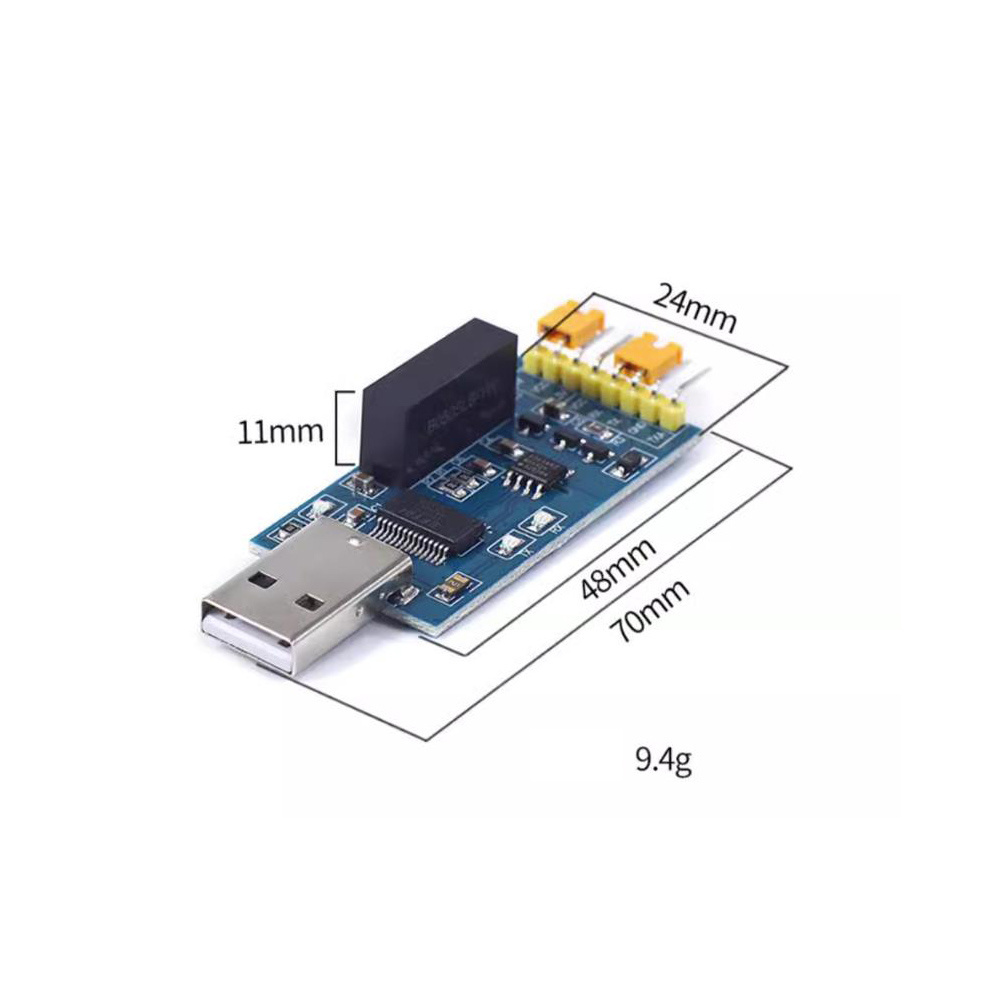 Taidacent USB to Serial Signal Isolator Adapter FT232RL USB to TTL Board FT232R USB  to TTL Uart 3.3V/5V Converter Board