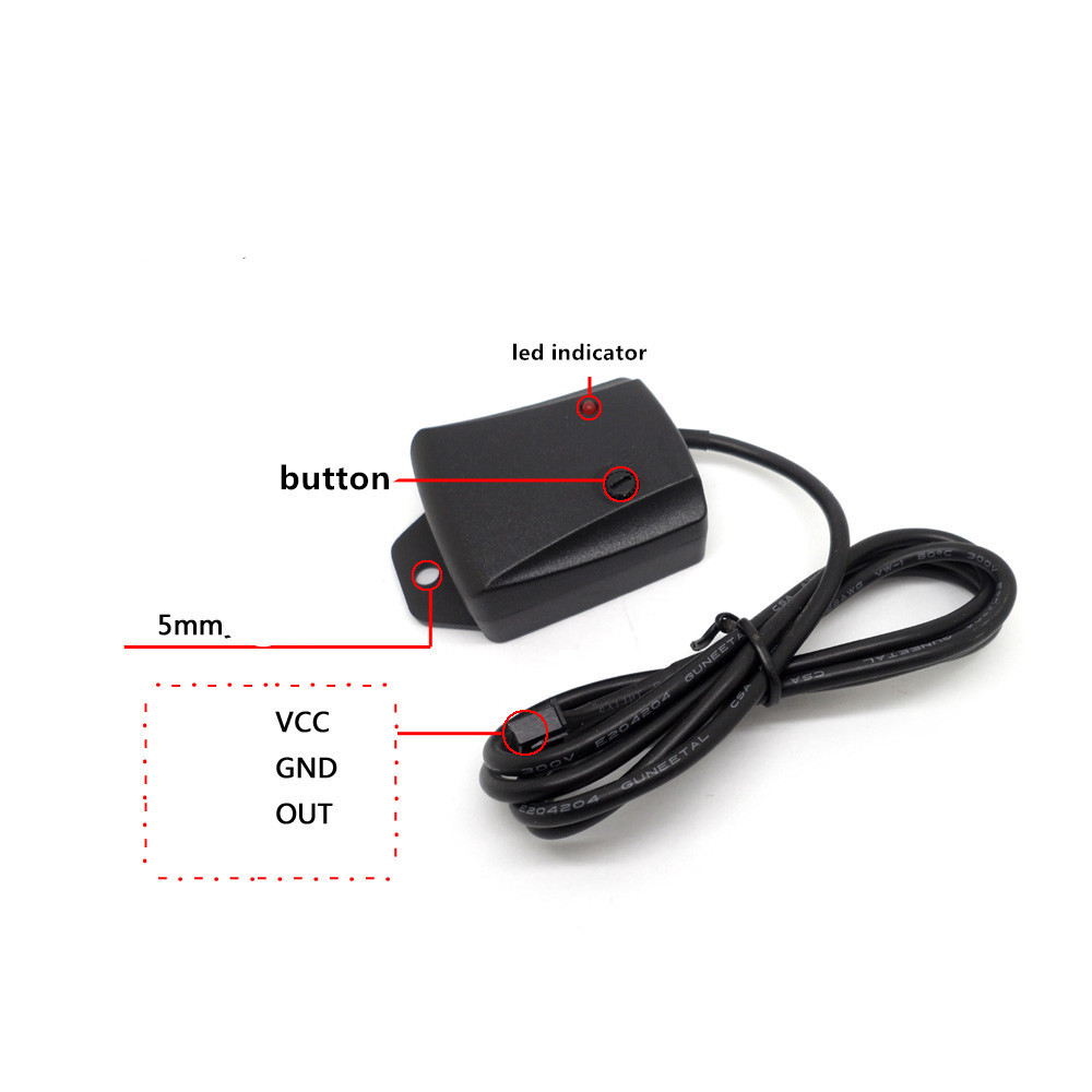 Taidacent LM358 Signal Output Inductive Vibration Sensor Car Alarm Shock Transducer Anti-Theft Shock Sensor Switch