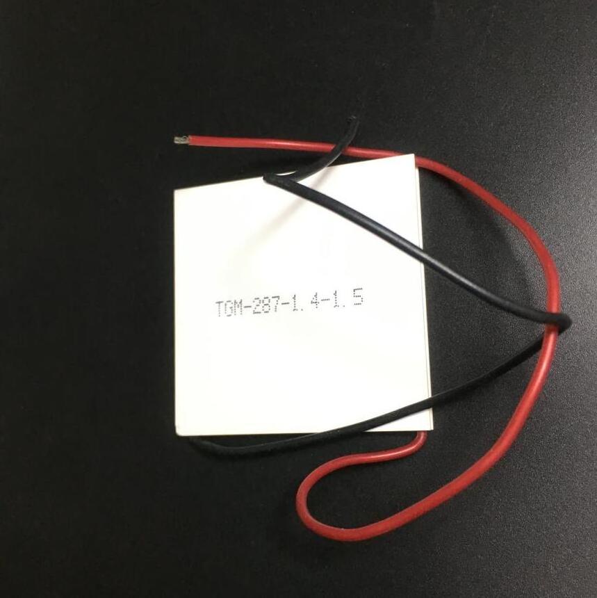 Taidacent 15V 1.65A 24W TGM-287-1.4-1.5 Thermoelectric Power TEG Generator High Temperature Thermoelectric Power Generator