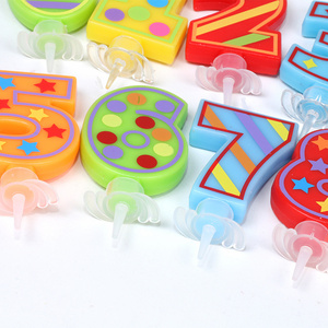 High Quality Number 0 to 9 Birthday Candle For Kids