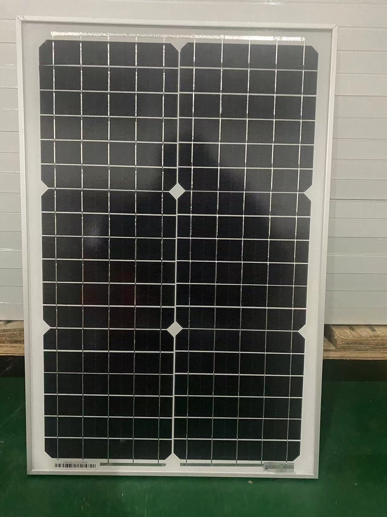 Hot selling 12v 30watt 40 50watt 60watt 10w 15w 20w 25w 30w 40w 50w 60w 30w Mono 36 Cell Solar Panel