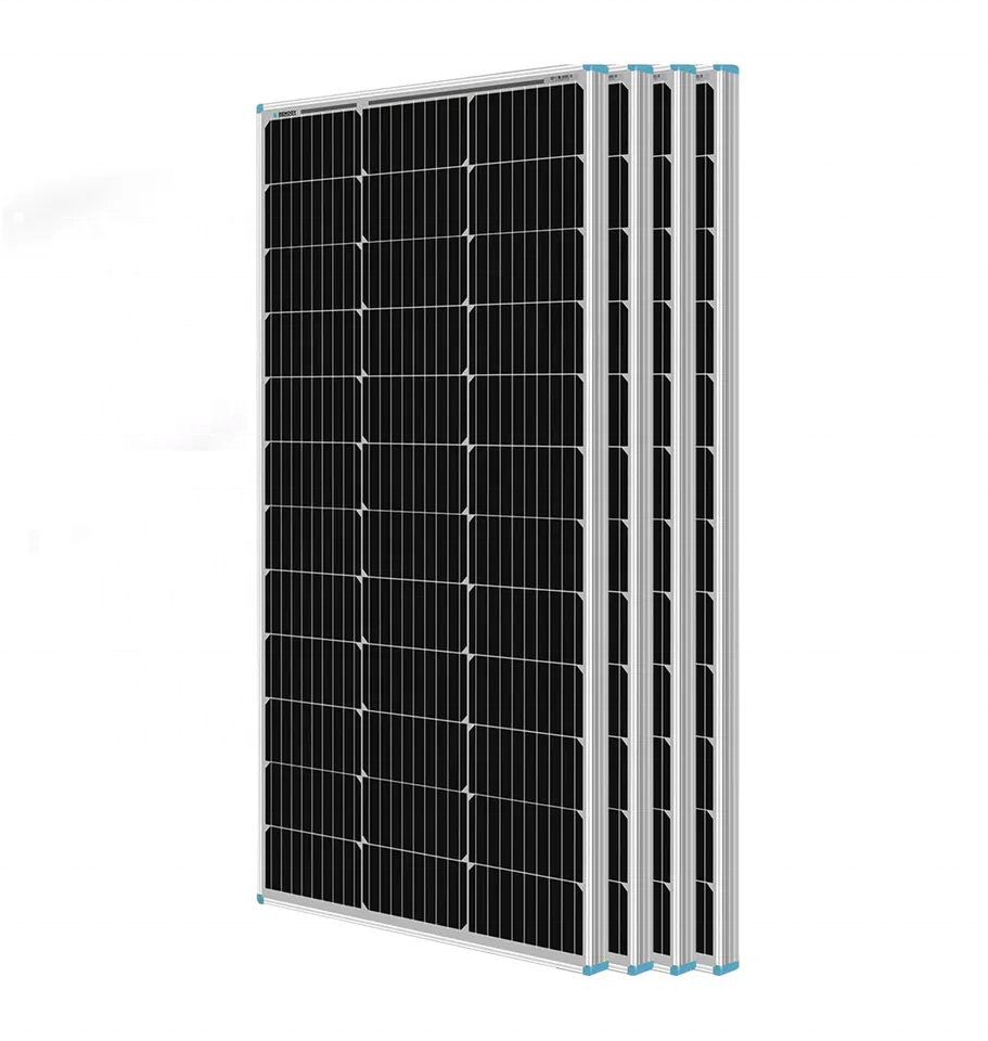 Portable Solar panels 100Watt 100W 110W 120W 166mm Cells Freezer container 40 ft with Solar panels Kit 200W