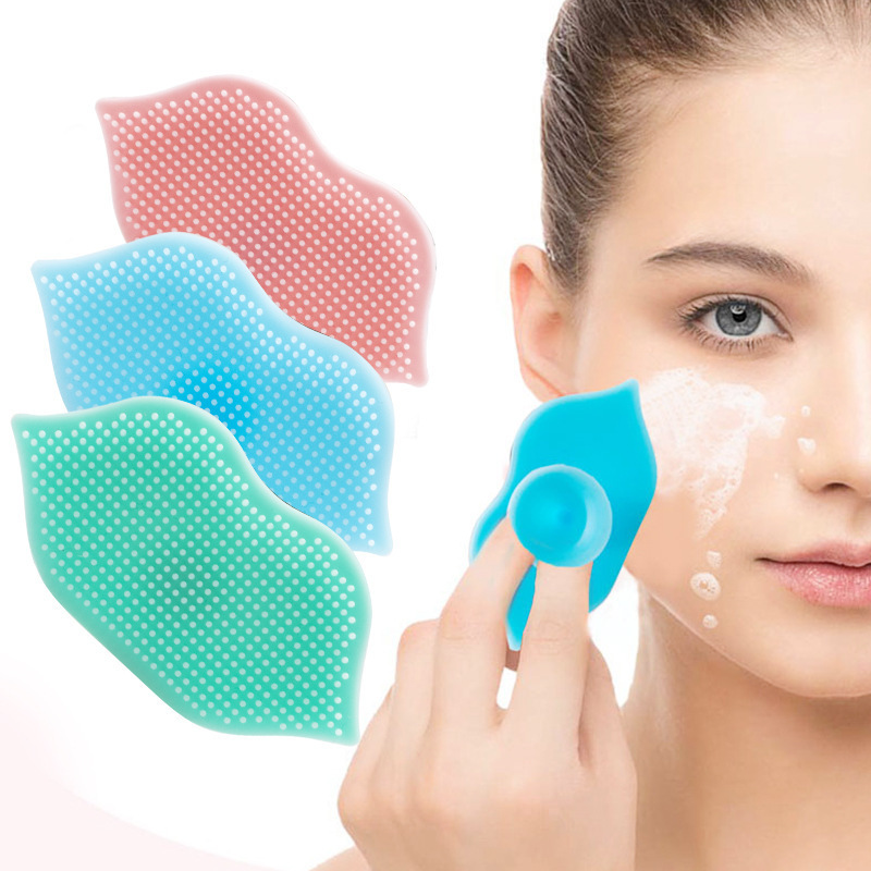 Silicone Lip Scrub Brush Lip Scrubber and Exfoliating Brush Tool for Men Women Smoother and Fuller Lip Appearance