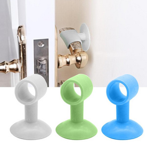 Household Anti-collision Silicone Doorknob Wall Mute Crash Pad Door Cabinet Door Handle Silencer Cushion Door Stopper