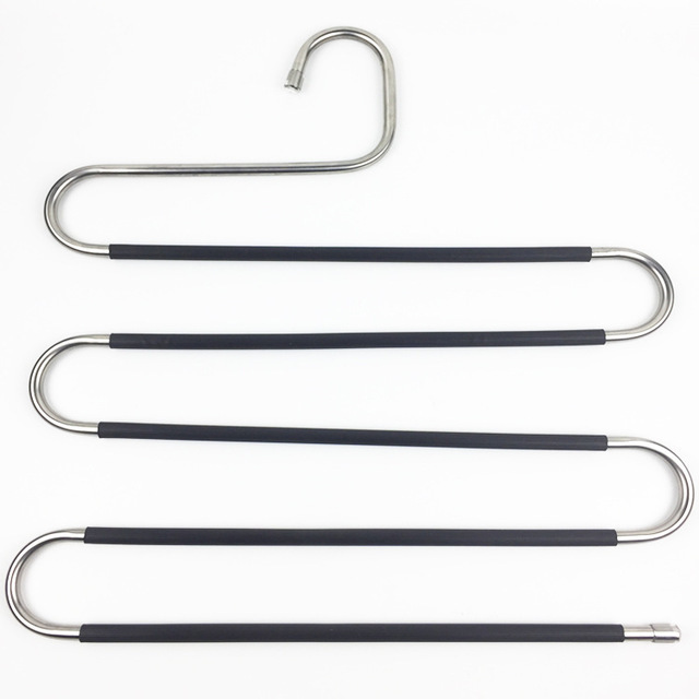 Space Saving S Shaped Hangers with Extra Grip for all Clothes Pants Jeans Scarf  Non Slip Organizer for your Closet at Home