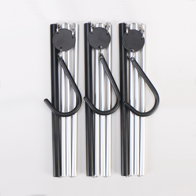 2022 New design aluminum alloy hanger Folding magic hanger Portable outdoor travel hanger light and easy