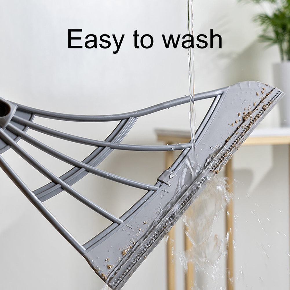 Multifunction Magic Wiper Broom Squeegee Silicone Mop for Floor Cleaning  Windows Scraper Pet Hair Non-Stick Sweeping Broom