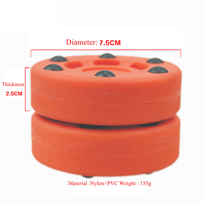 Winter Ice Hockey unique safe smooth surface Pucks Official Size Game Practice Bulk Sports Puck Balls durable