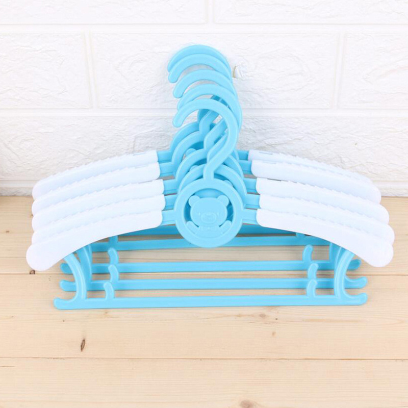 Parent-child Adjustable Clothes Hanger Plastic Flexible Baby Clothes Hanger