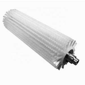 TDF Nylon Filaments Cleaning Food Conveyor Systems Cylindrical Roller Brush