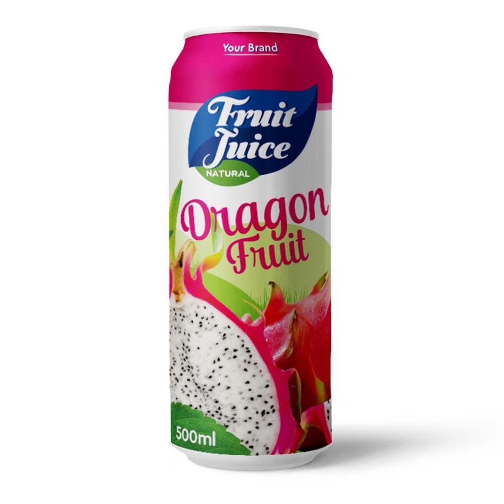 Custom formula 330ml beverage dragon fruit juice exotic drink from Vietnam