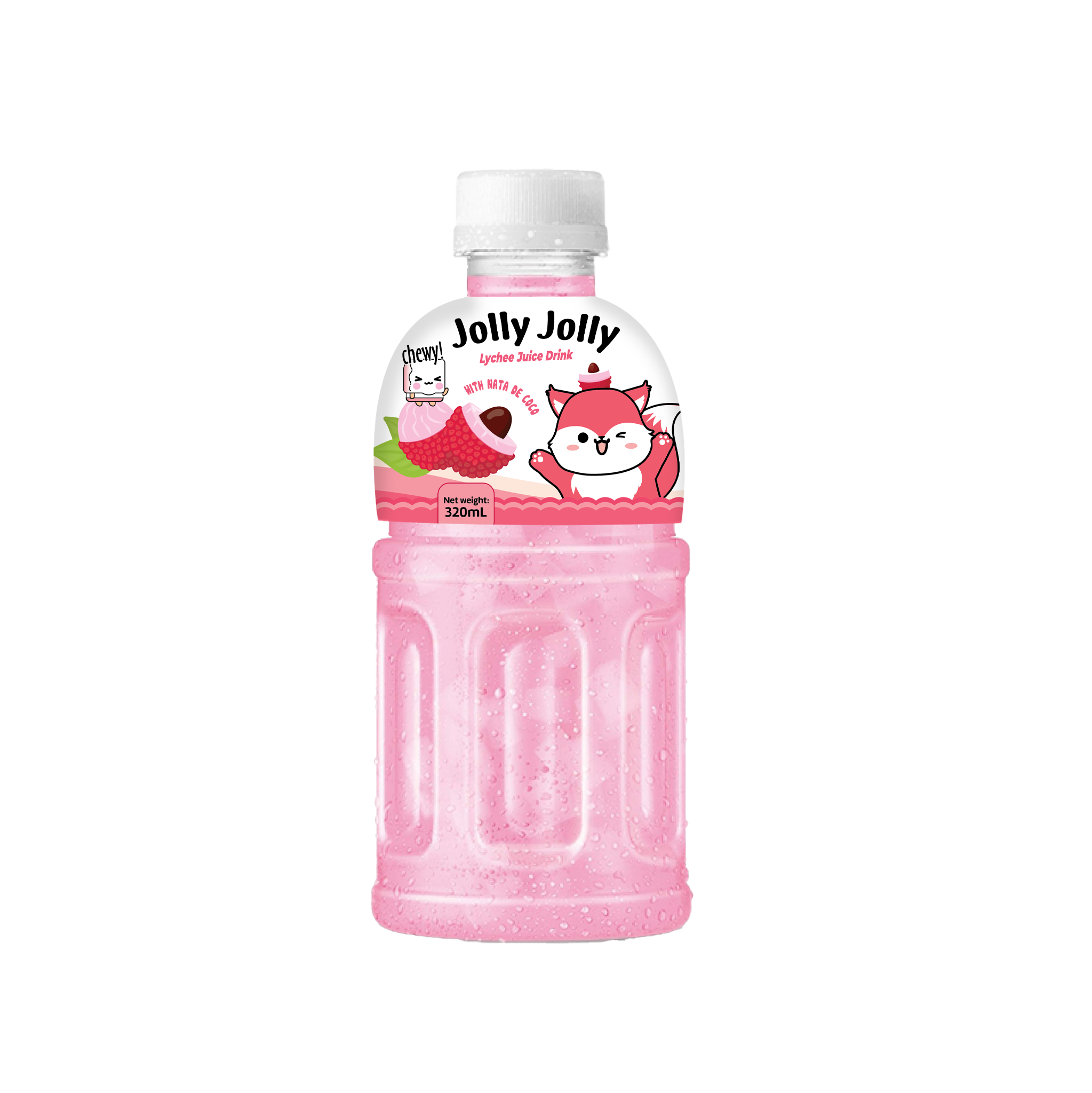 Vietnam High Quality Fruit juice with Nata De Coco in 320ml PET bottle with many flavors - Private label Accepted