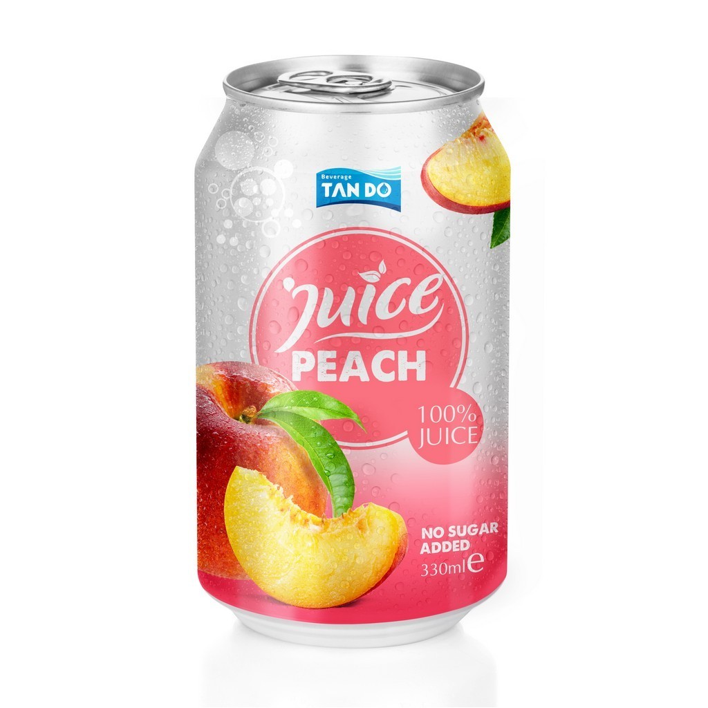 Tropical fruit juice with fruit pulp HALAL Soft Drink 330ml Aluminum Can Beverage Private Label Custom Brand