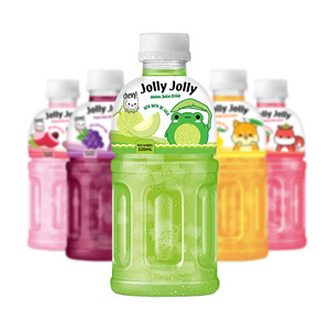 320ml PET Bottle OEM Wholesales Factory Nata de Coco Jelly Juice Drinks JOLLY JOLLY BRAND Free Samples