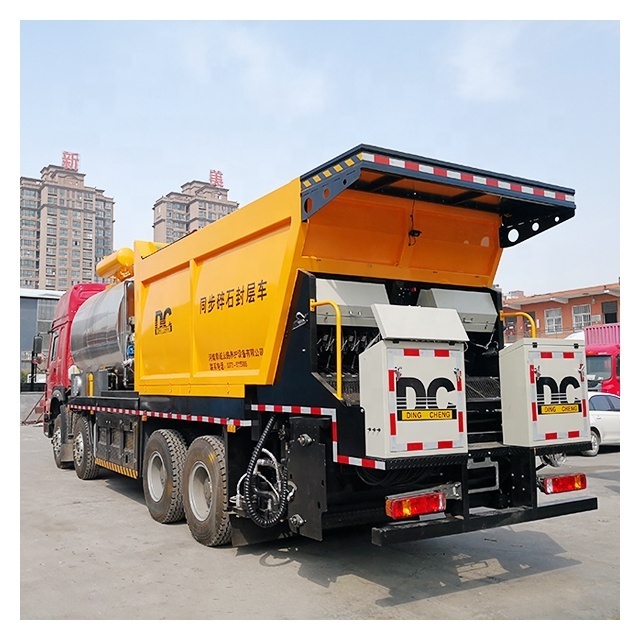 Asphalt Sprayer Truck Fiber Asphalt Road Chip Sealer