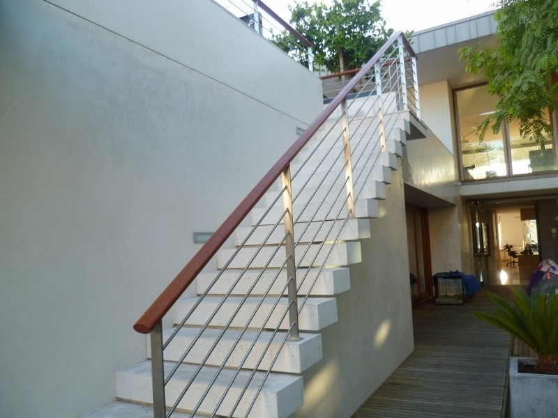 Stainless steel Stair Railings / Handrails Position and Wall Mounted staircase railing/stainless steel Balustrade