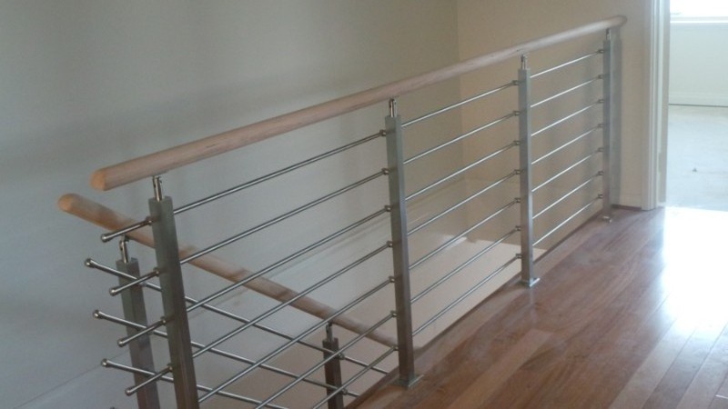 Stainless steel Stair Railings / Handrails Position and Wall Mounted staircase railing/stainless steel Balustrade