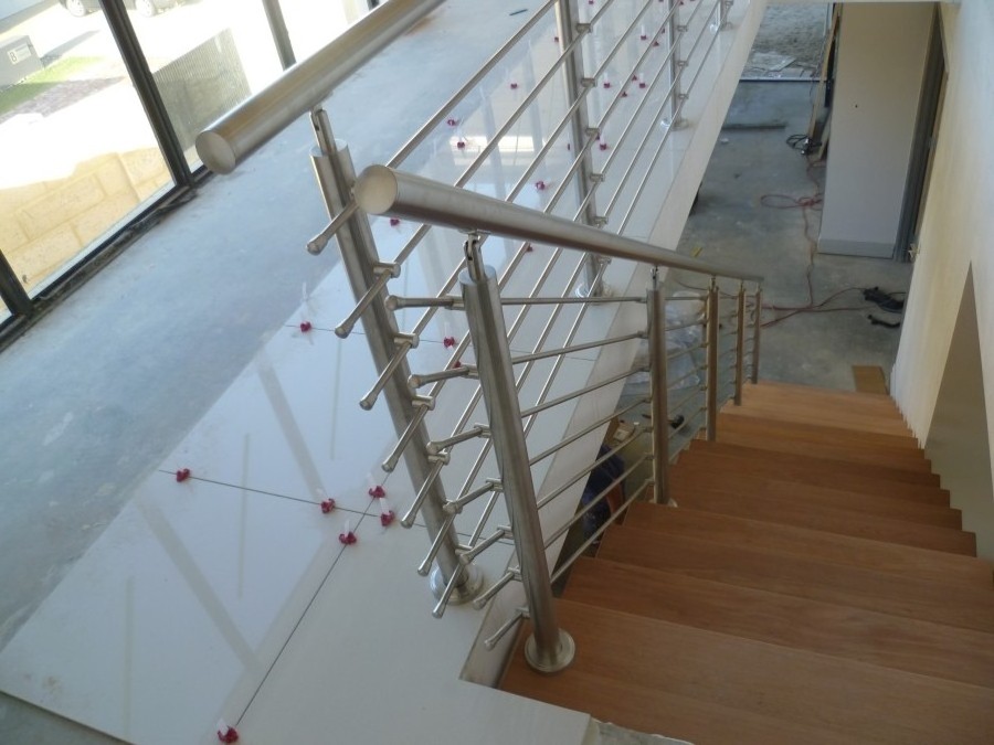 Stainless steel Stair Railings / Handrails Position and Wall Mounted staircase railing/stainless steel Balustrade