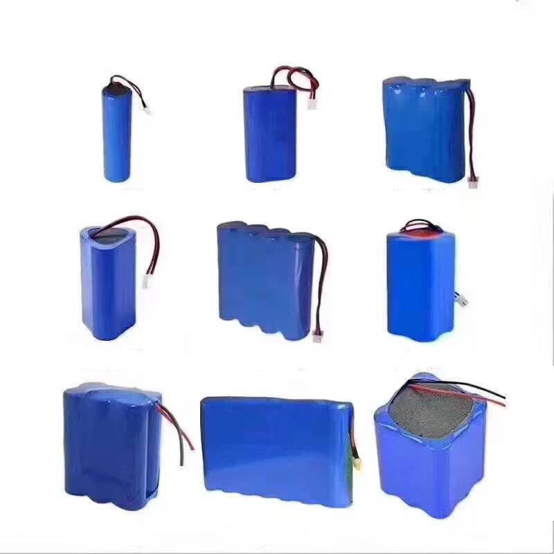 TD Customized various lithium battery packs 10440 16340 18650 21700 3.7V 7.4V 11.1V 14.8V