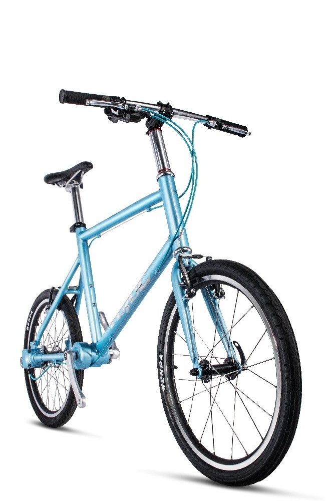 The women's car has no chain rotational axis speed reduction and vibration reduction bicycle