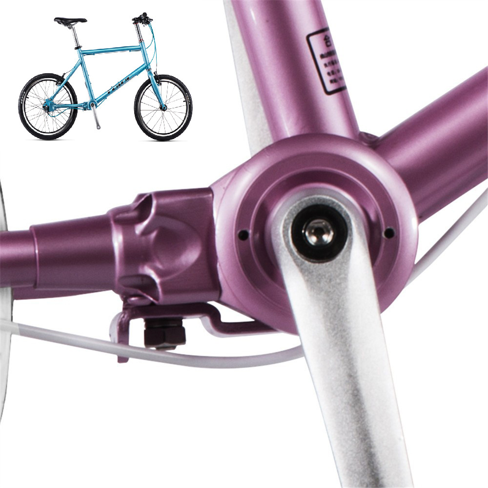 The women's car has no chain rotational axis speed reduction and vibration reduction bicycle