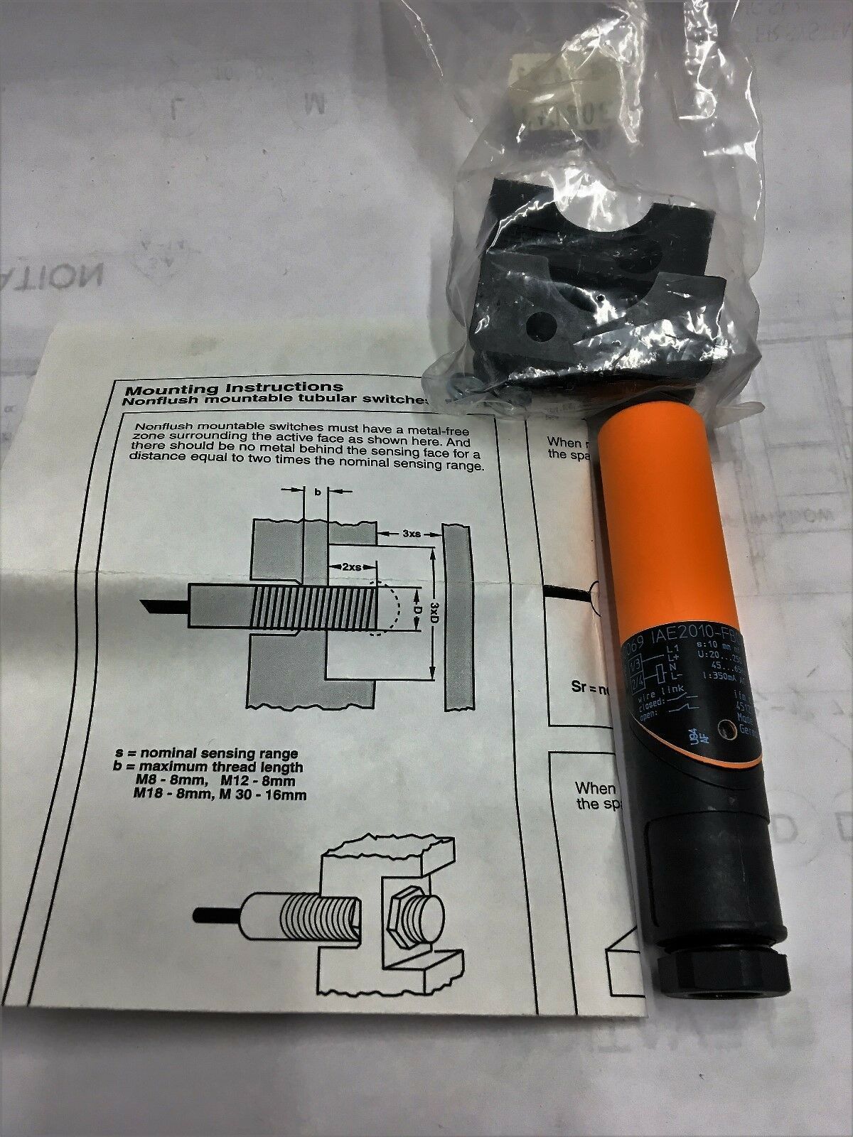 proximity sensor ID5055 ID9922 ID5058 ID5063 Induction switch One year warranty