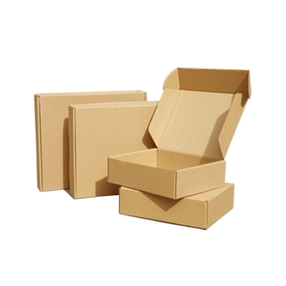 2021 work home packing products small packaging boxes with clothing packaging boxes craft paper box