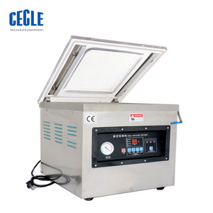 Commercial industrial single sausage cheese price for vacuum  packing machine dz-400t for fish food